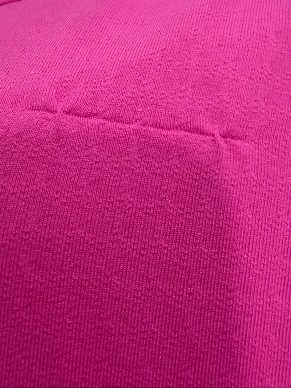 IBKUL Bright Pink Long Sleeve Athletic Performance Dress UPF 50+